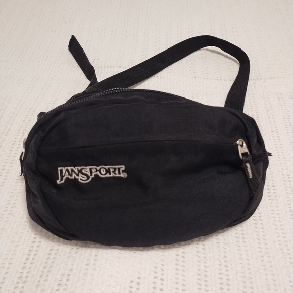 Jansport Handbags - Jansport Black Fanny Bag